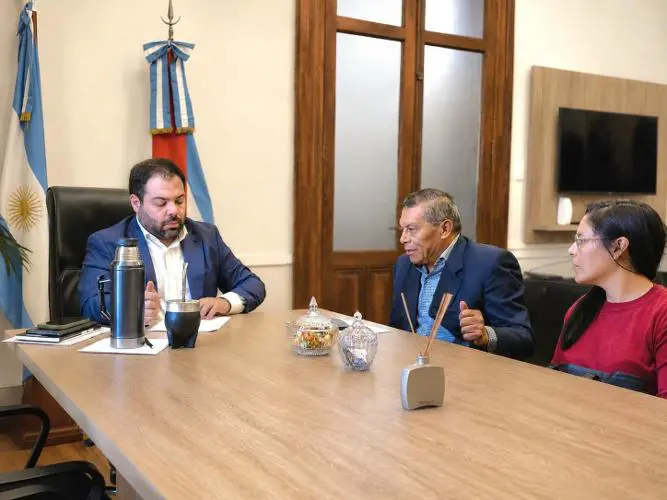  Gestiones ante la Provincia para fortalecer a Pueblo Liebig