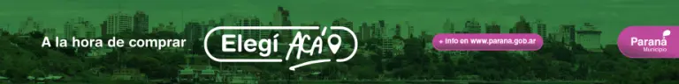 Banner Largo Municipalidad de Paraná
