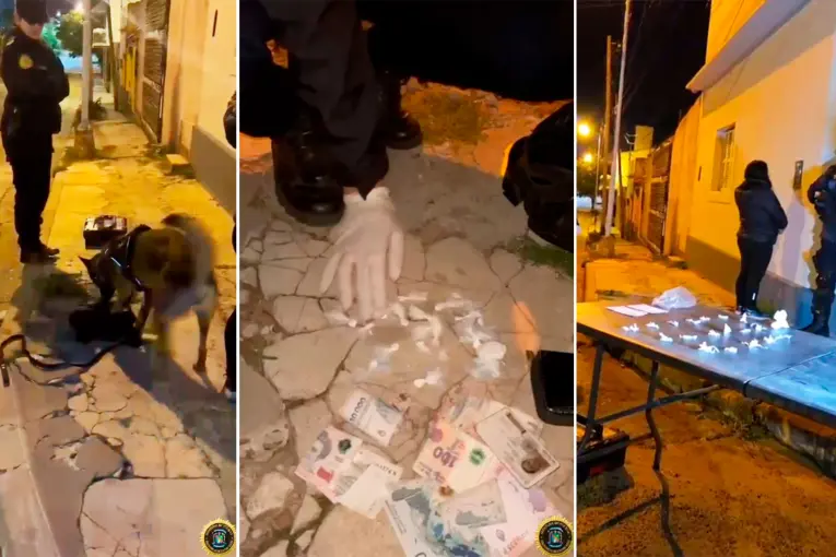  Concordia: Detuvieron a una joven que circulaba en moto con cocaína y $390.000