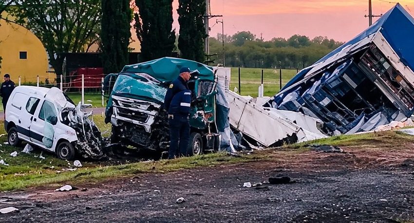  Rosario del Tala RP Nº 39: Tragedia en Entre Ríos hay tres muertos tras un choque frontal